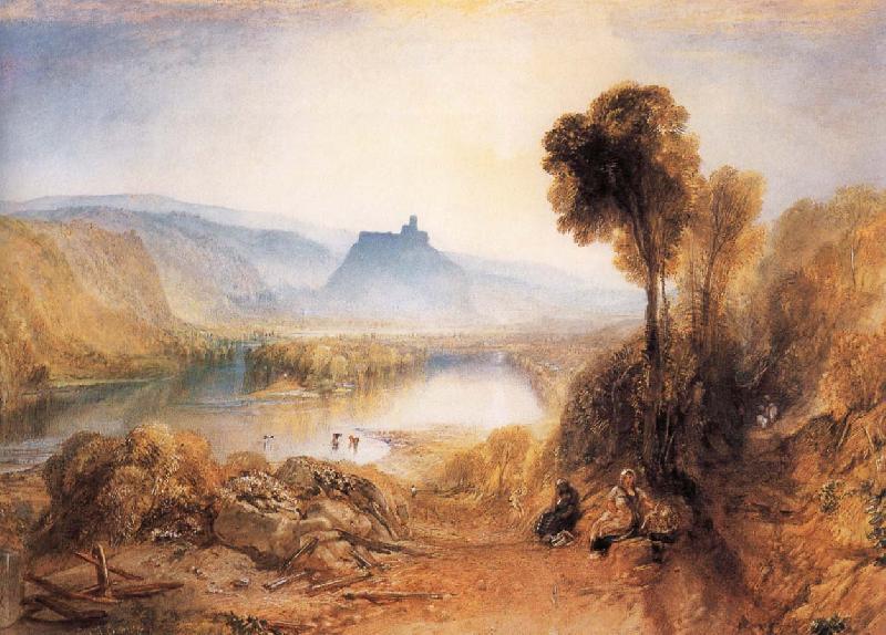 J.M.W. Turner Prudhoe Castle Northumberland oil painting image